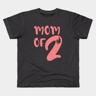 mom of two Kids T-Shirt